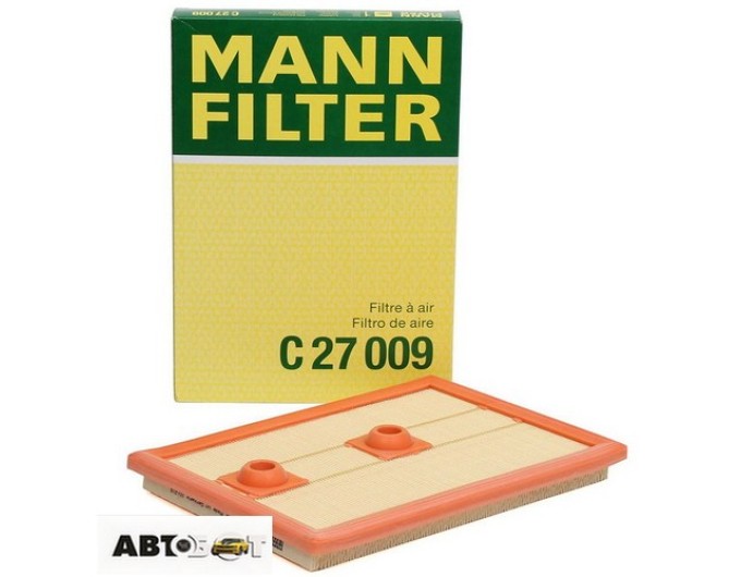 Повітряний фільтр MANN C 27 009, ціна: 985 грн.