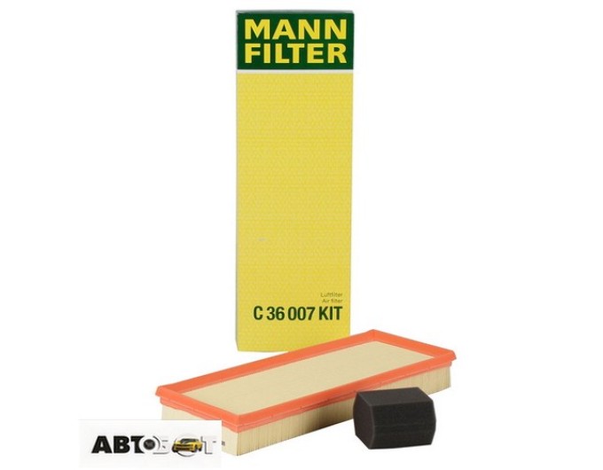 Повітряний фільтр MANN C 36 007 KIT, ціна: 1 242 грн.
