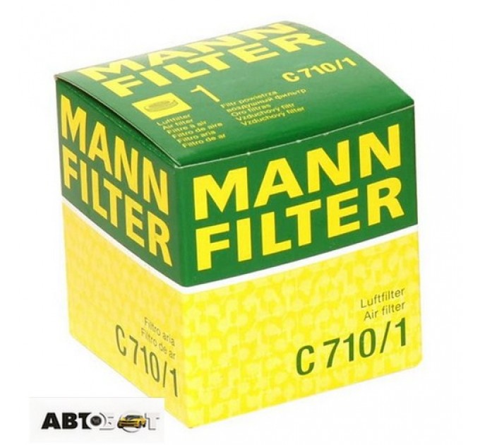 Воздушный фильтр MANN C 710/1, цена: 524 грн.