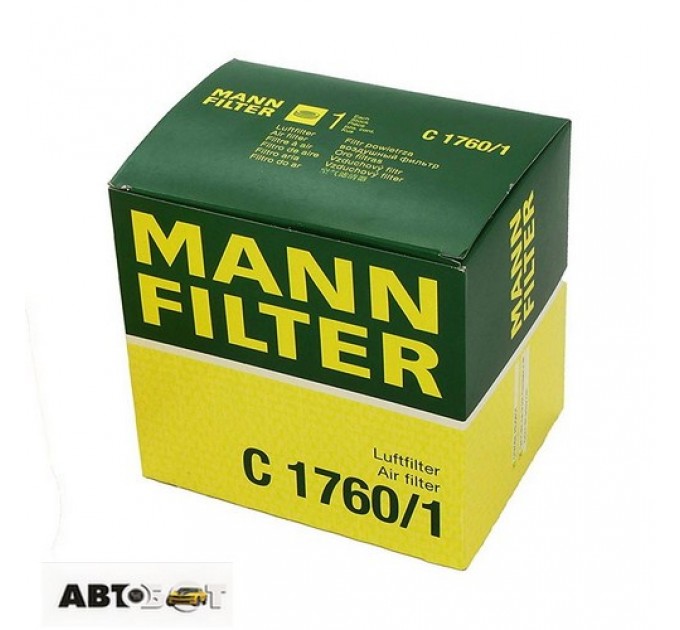  Воздушный фильтр MANN C 1760/1