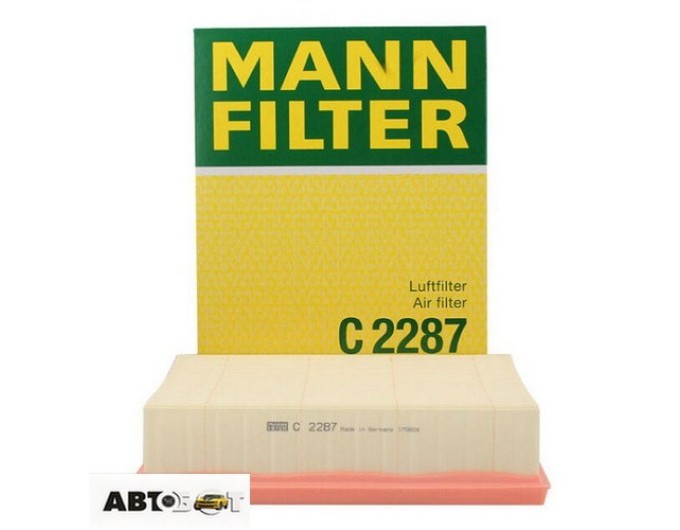 Повітряний фільтр MANN C 2287, ціна: 687 грн.