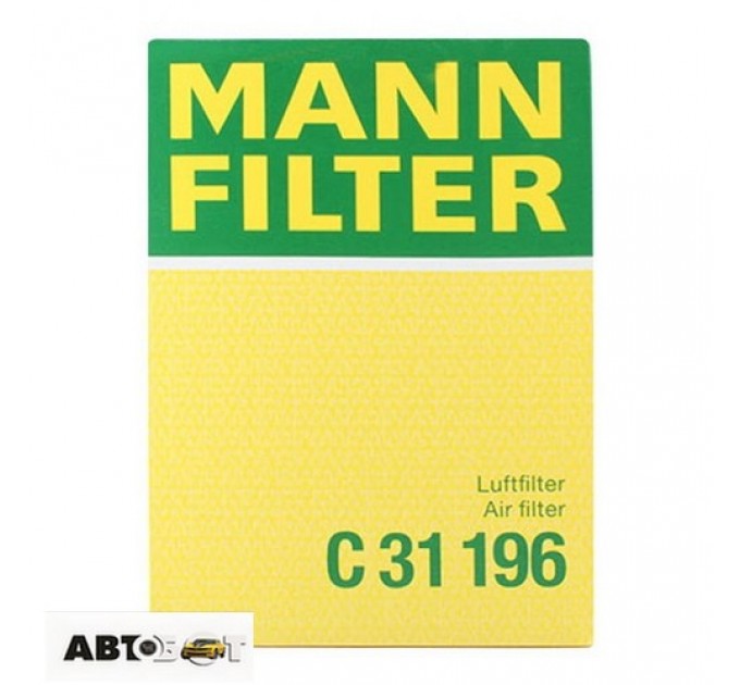  Воздушный фильтр MANN C31196
