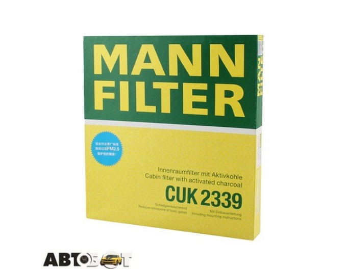 Салонний фільтр MANN CUK 2339, ціна: 1 734 грн.