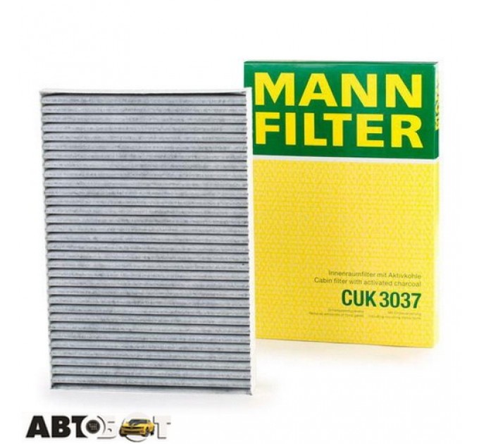 Салонный фильтр MANN CUK 3037, цена: 1 076 грн.