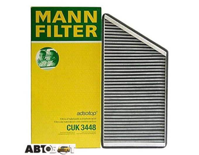 Салонный фильтр MANN CUK 3448, цена: 1 216 грн.