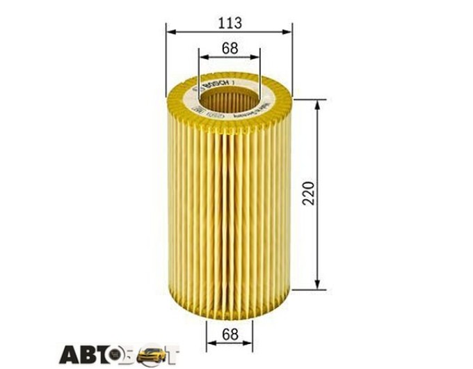Масляный фильтр Bosch F 026 407 047, цена: 1 453 грн.