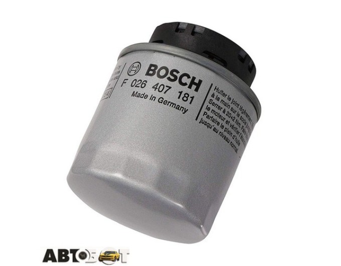 Масляный фильтр Bosch F 026 407 181, цена: 601 грн.