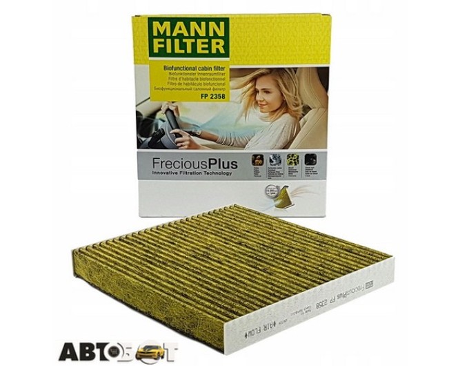 Салонний фільтр MANN FP 2358, ціна: 1 275 грн.