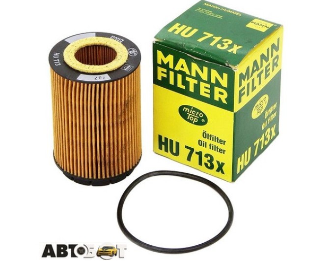 Фільтр оливи MANN HU 713 x, ціна: 531 грн.