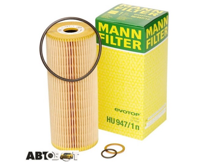 Масляный фильтр MANN HU 947/1 n, цена: 681 грн.