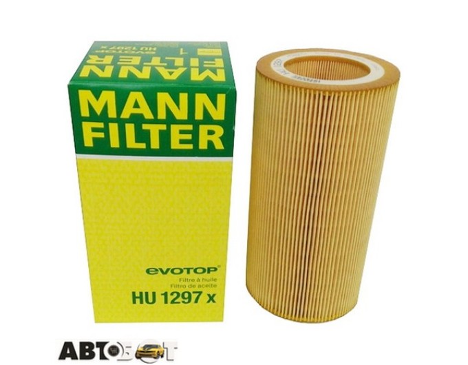 Фільтр оливи MANN HU 1297 x, ціна: 1 710 грн.