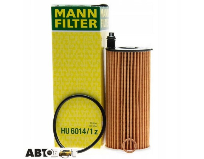 Фільтр оливи MANN HU 6014/1 z, ціна: 874 грн.