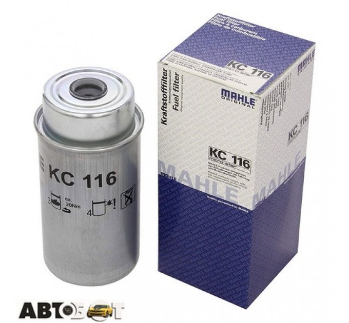 Паливний фільтр MAHLE KC 116, ціна: 895 грн.