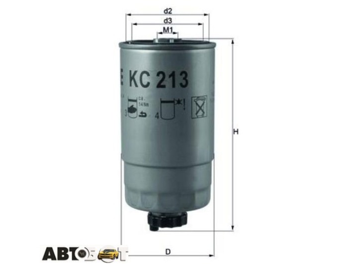 Топливный фильтр KNECHT KC 213, цена: 1 040 грн.