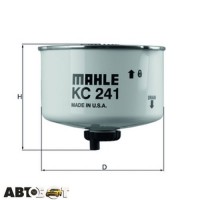 Топливный фильтр KNECHT KC241D