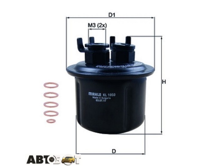Топливный фильтр KNECHT KL 1050D, цена: 1 766 грн.