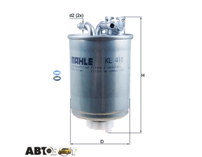 Паливний фільтр KNECHT KL410D, ціна: 1 387 грн.