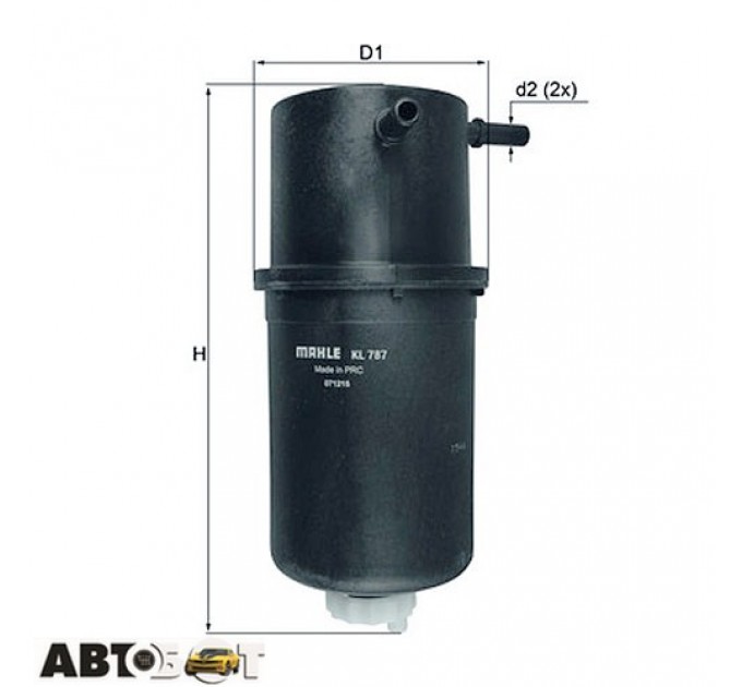 Топливный фильтр KNECHT KL 787, цена: 1 006 грн.