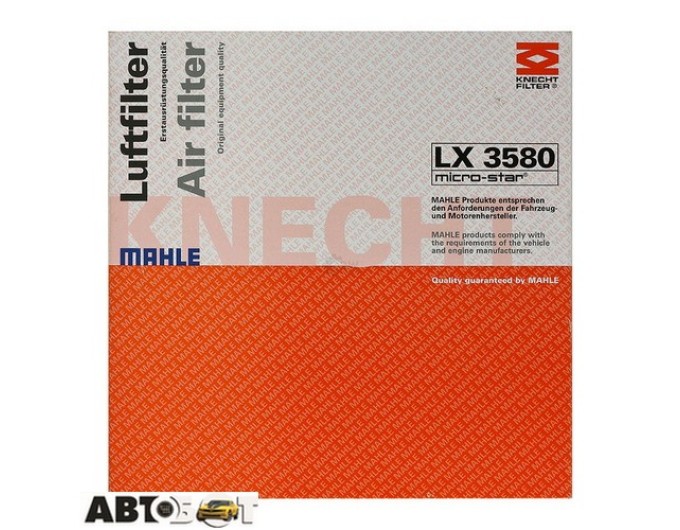 Воздушный фильтр KNECHT LX3580, цена: 1 667 грн.
