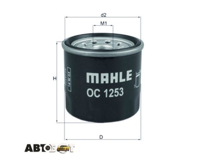 Фільтр оливи KNECHT OC 1253, ціна: 462 грн.
