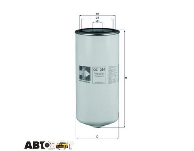 Масляный фильтр KNECHT OC 289, цена: 2 254 грн.