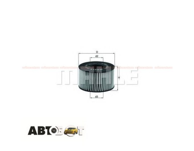 Фільтр оливи MAHLE OX 191D, ціна: 417 грн.