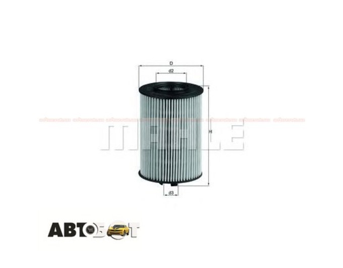 Фільтр оливи MAHLE OX 382D, ціна: 448 грн.