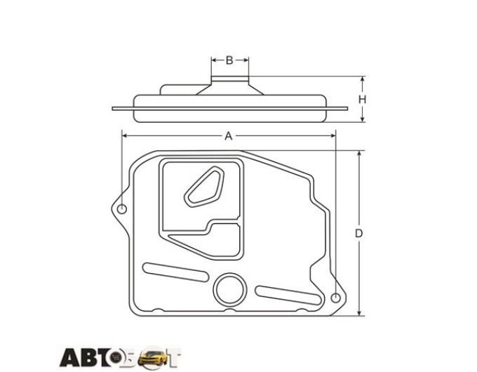 Трансмісійний фільтр SCT SG 1720, ціна: 1 149 грн.