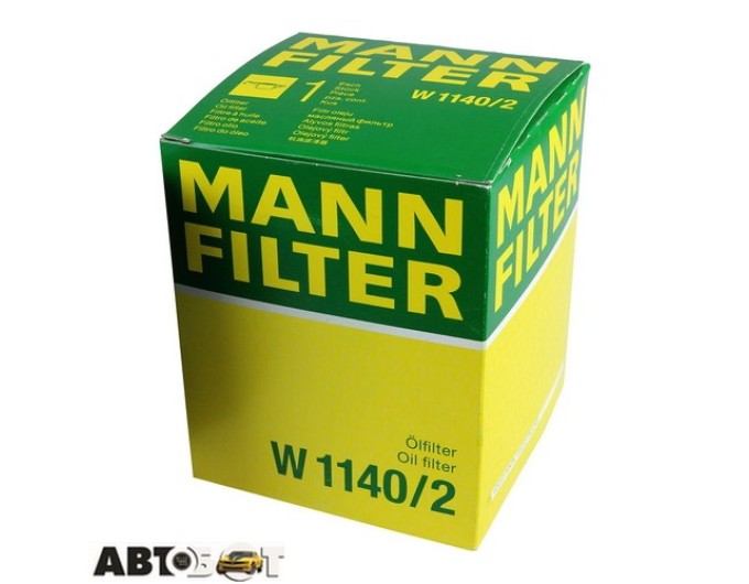 Фільтр оливи MANN W 1140/2, ціна: 839 грн.