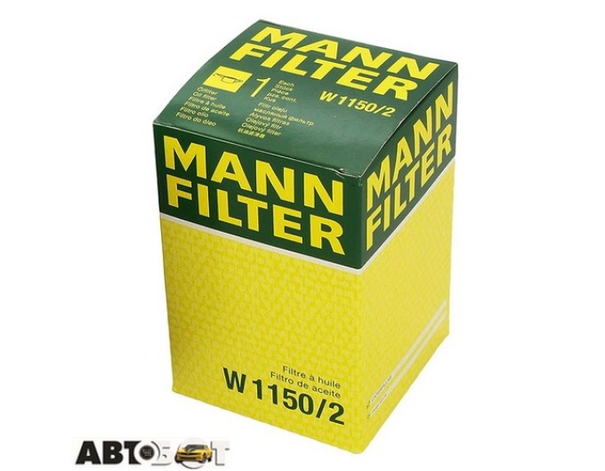 Фільтр оливи MANN W 1150/2, ціна: 786 грн.