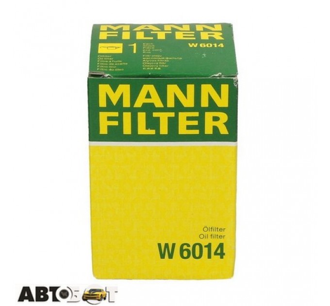 Фільтр оливи MANN W 6014, ціна: 790 грн.