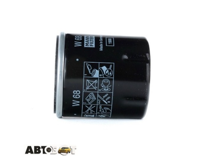 Фільтр оливи MANN W 68, ціна: 445 грн.