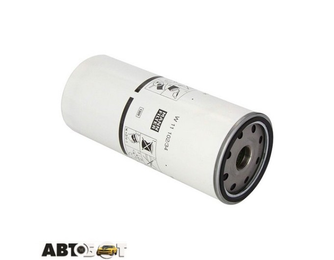 Фільтр оливи MANN W 11 102/34, ціна: 965 грн.