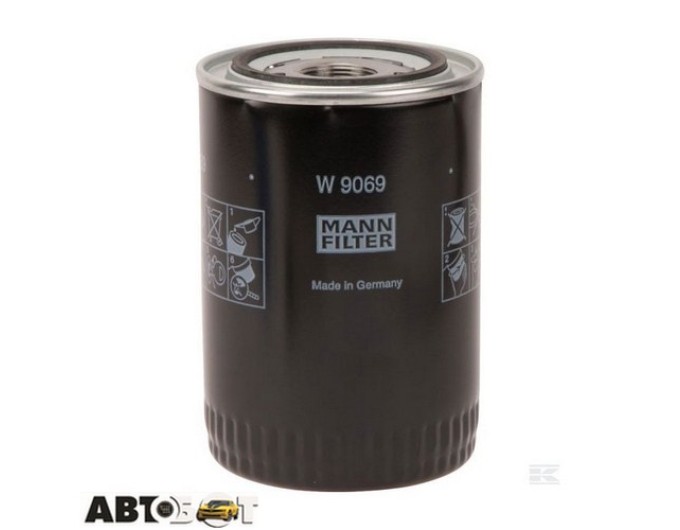 Фільтр оливи MANN W 9069, ціна: 908 грн.