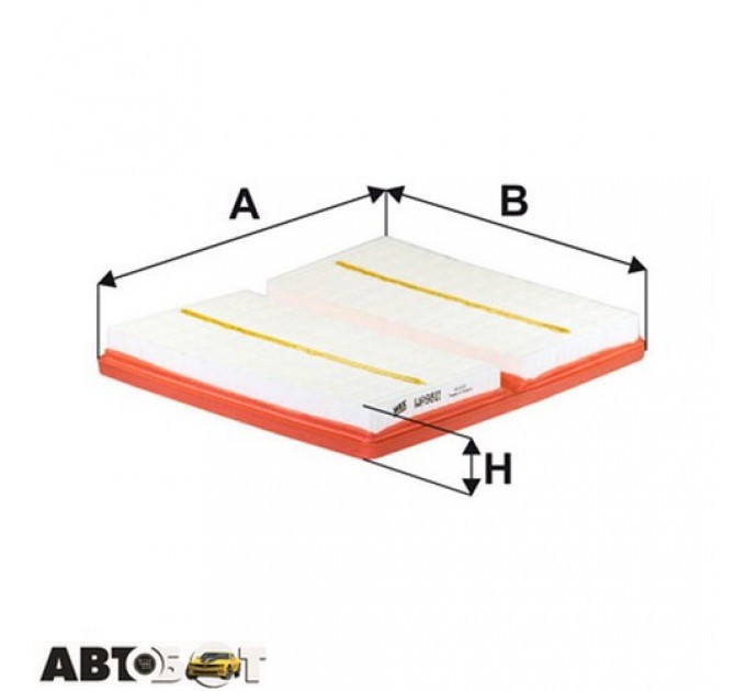 Повітряний фільтр WIX WA9811, ціна: 332 грн.