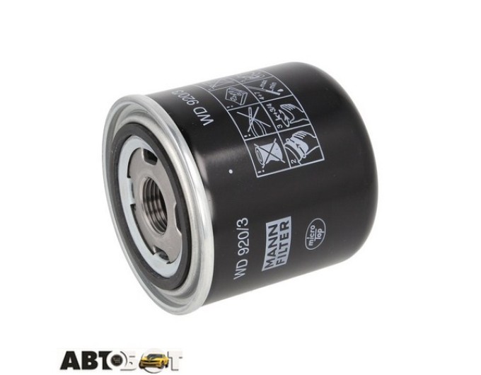 Трансмиссионный фильтр MANN WD 920/3, цена: 858 грн.