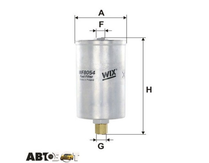 Паливний фільтр WIX WF 8054, ціна: 636 грн.