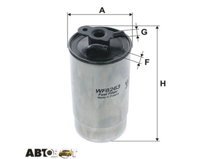 Топливный фильтр WIX WF8263, цена: 959 грн.