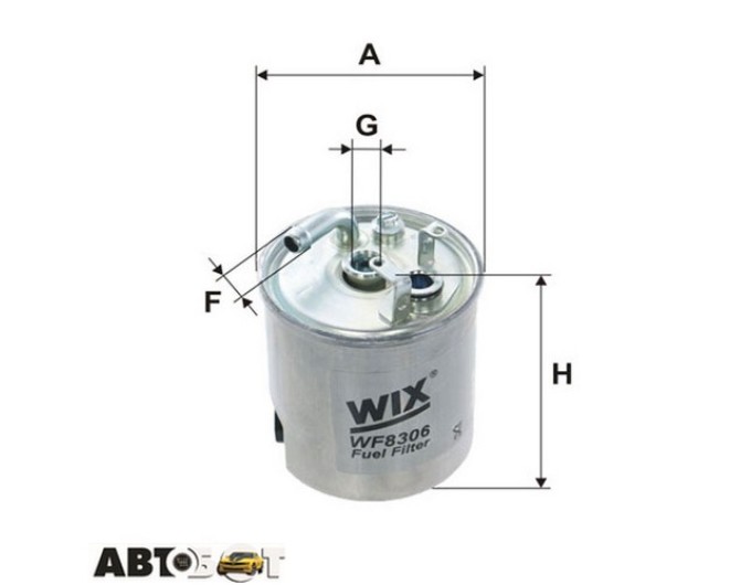 Паливний фільтр WIX WF8306, ціна: 1 123 грн.