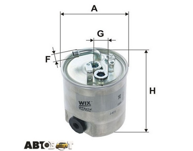 Паливний фільтр WIX WF8454, ціна: 848 грн.