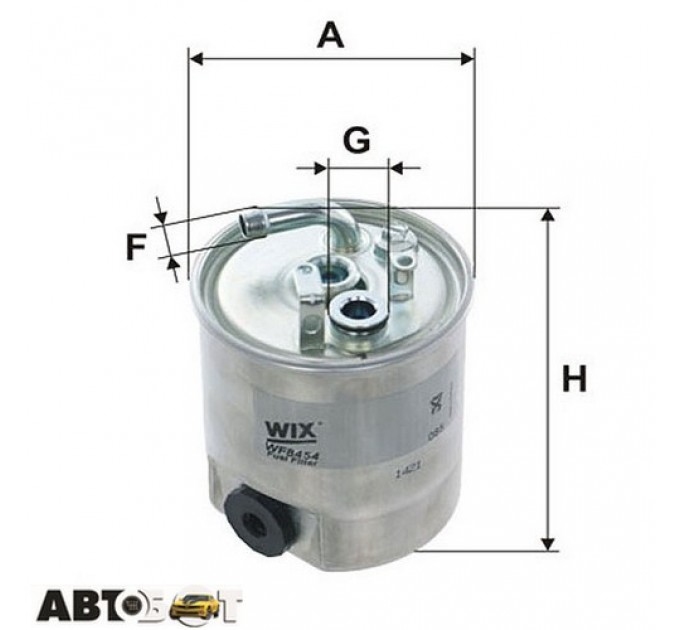 Топливный фильтр WIX WF8454, цена: 680 грн.