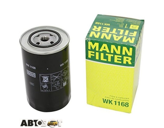 Паливний фільтр MANN WK 1168, ціна: 856 грн.