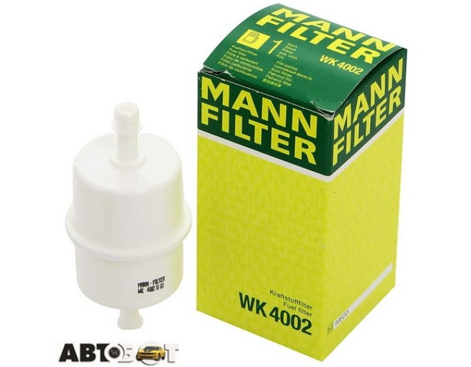 Паливний фільтр MANN WK 4002, ціна: 472 грн.
