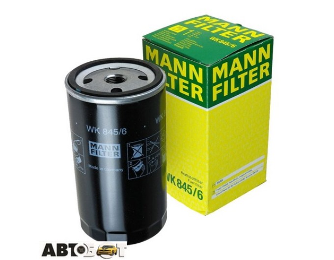 Паливний фільтр MANN WK 845/6, ціна: 1 314 грн.