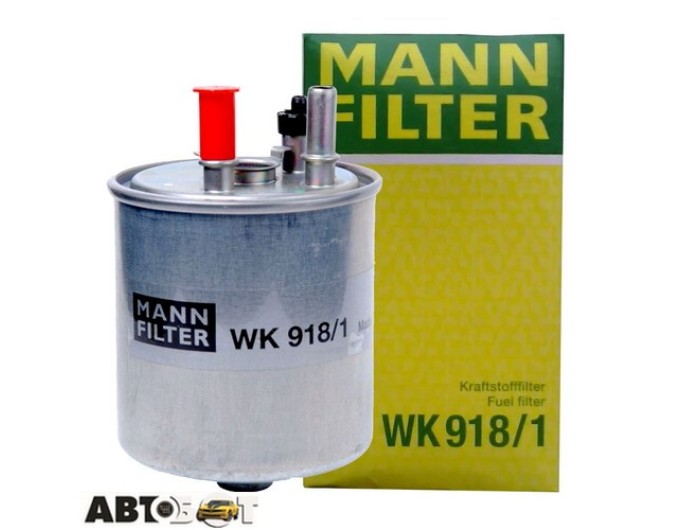 Паливний фільтр MANN WK 918/1, ціна: 2 047 грн.