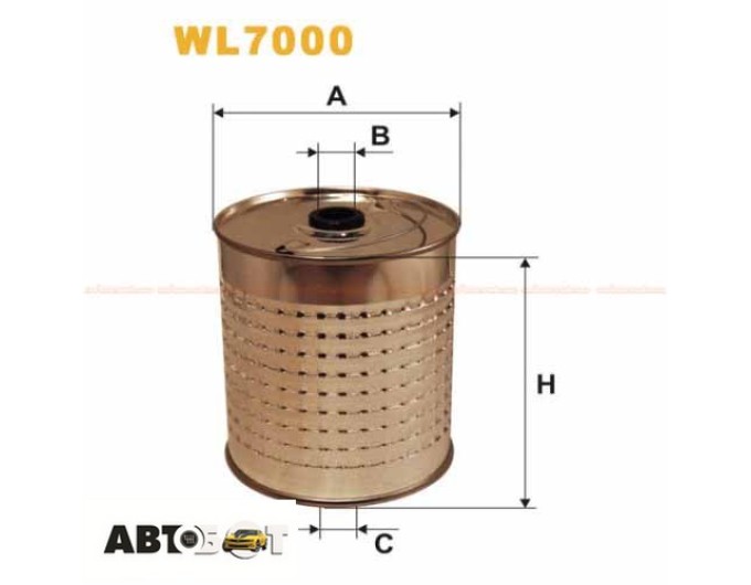 Масляный фильтр WIX WL7000, цена: 318 грн.