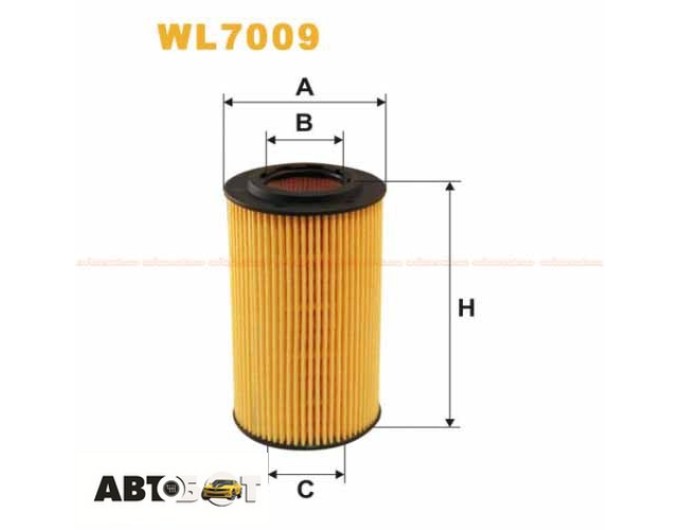 Масляный фильтр WIX WL7009, цена: 287 грн.