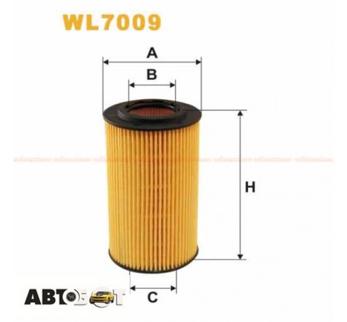 Фільтр оливи WIX WL7009, ціна: 238 грн.