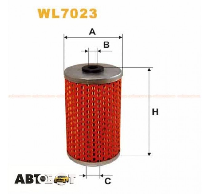 Фільтр оливи WIX WL7023, ціна: 238 грн.