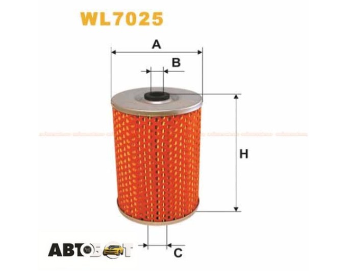 Масляный фильтр WIX WL7025, цена: 290 грн.